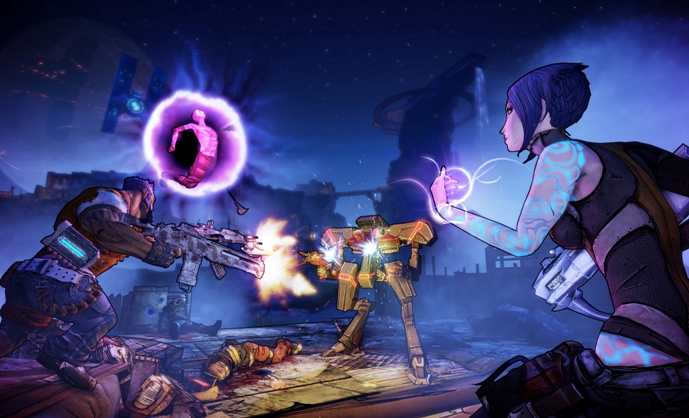 Borderlands 2: Go, team, go!